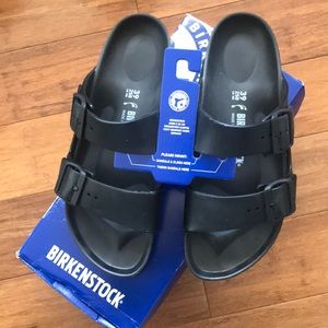 Birkenstock’s Arizona Eva Black 39 NEW